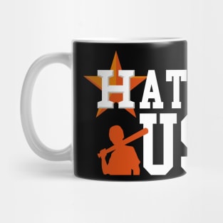 Hate Us White Mug